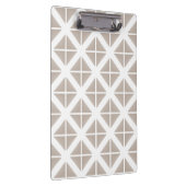 Porte-bloc Triangle Motif tendance beige (Swatch)