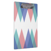 Porte-bloc Triangles bleu et corail (Swatch)