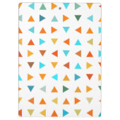 Porte-bloc Triangles colorés (Dos)