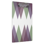 Porte-bloc Triangles mauve et vert (Swatch)