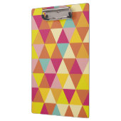 Porte-bloc Triangles polychromes en forme géométrique (Gauche)