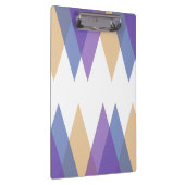 Porte-bloc Triangles pourpre, bleu et jaune (Swatch)