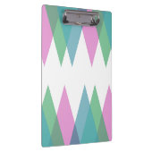 Porte-bloc Triangles rose et vert (Swatch)