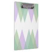 Porte-bloc Triangles vert et lilas (Swatch)