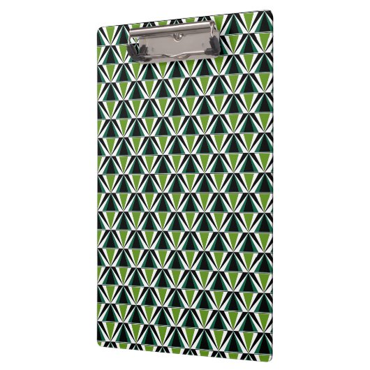 Porte-bloc Triangles verts (Gauche)