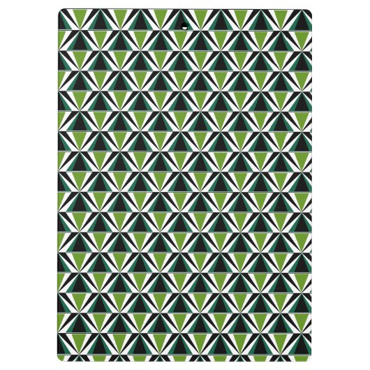 Porte-bloc Triangles verts (Dos)