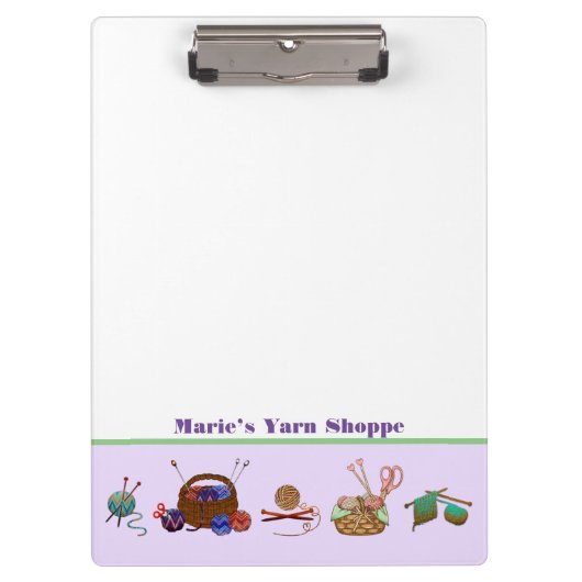 Porte-bloc Tricot Graphiques Yarn Arts Graphique Carnet (Devant)