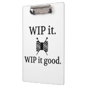 Porte-bloc Tricot WIP It Good Crafts (Gauche)