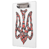 Porte-bloc Trident de l'emblème national ukrainien tryzub sty (Gauche)