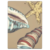 Porte-bloc Trio Shell sur Khaki (Dos)