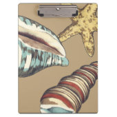 Porte-bloc Trio Shell sur Khaki (Devant)