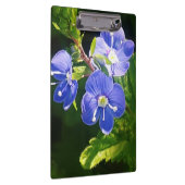 Porte-bloc Trois fleurs bleues (Swatch)