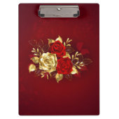 Porte-bloc Trois Roses de bijoux (Devant)