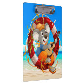 Porte-bloc Tropical Beach Guitar Jouer Koala (Swatch)