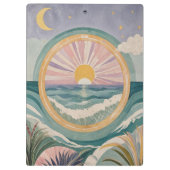 Porte-bloc Tropical Celestial Shore (Dos)