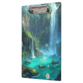 Porte-bloc Tropical Falls & Crystal Glow (Gauche)