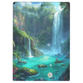 Porte-bloc Tropical Falls & Crystal Glow (Dos)