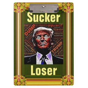 Porte-bloc Trump Sucker/Porte - bloc perdant
