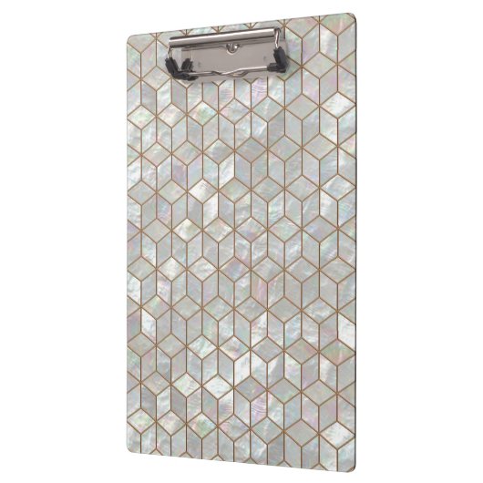 Porte-bloc Tuiles nacrées (Gauche)