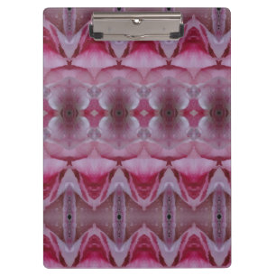 Porte-bloc Tulip rose Ikat aussi