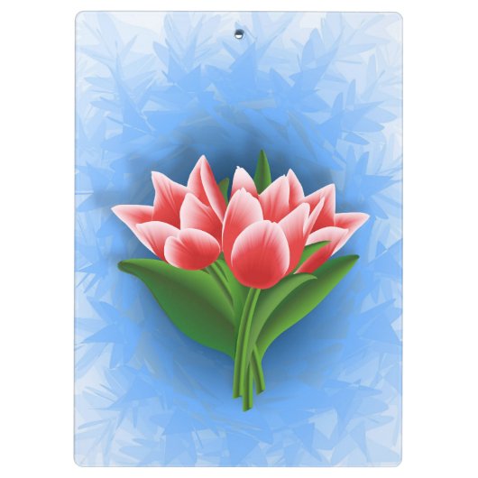 Porte-bloc Tulipes (Dos)