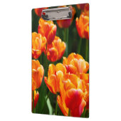 Porte-bloc Tulipes orange vif dans le parc (Gauche)