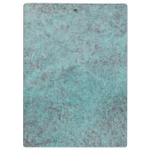 Porte-bloc Turquoise Copper Patina texture cadeau (Dos)