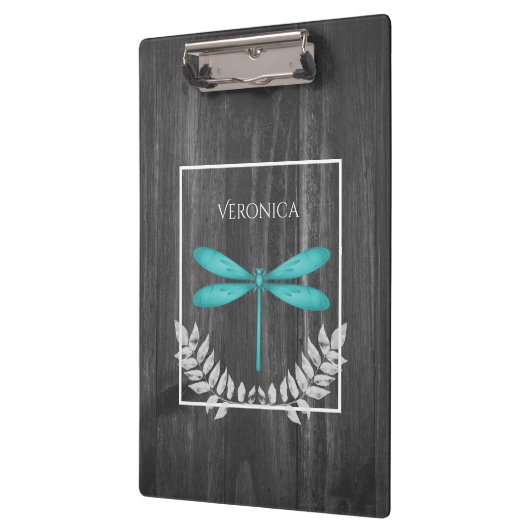 Porte-bloc Turquoise Porte - bloc rustique de libellule (Gauche)