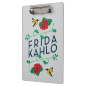 Porte-bloc Typographie florale de Frida Kahlo | (Gauche)
