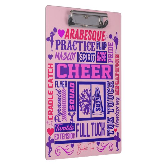 Porte-bloc Typographie violette des filles (Swatch)