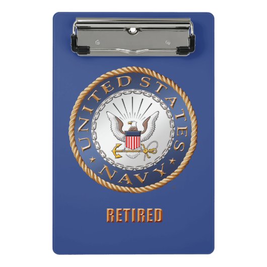 Porte-bloc U.S. Mini porte - bloc retiré par marine (Devant)