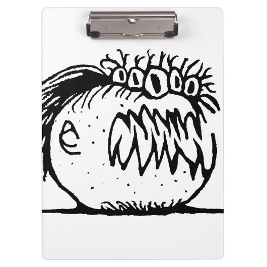 Porte-bloc Ugly fantasy monstre drawing (Devant)