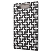 Porte-bloc Un b&w modèle fait avec "plus" le signe (Gauche)