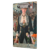 Porte-bloc Un bar aux Folies-Bergère Edouard Manet (Gauche)