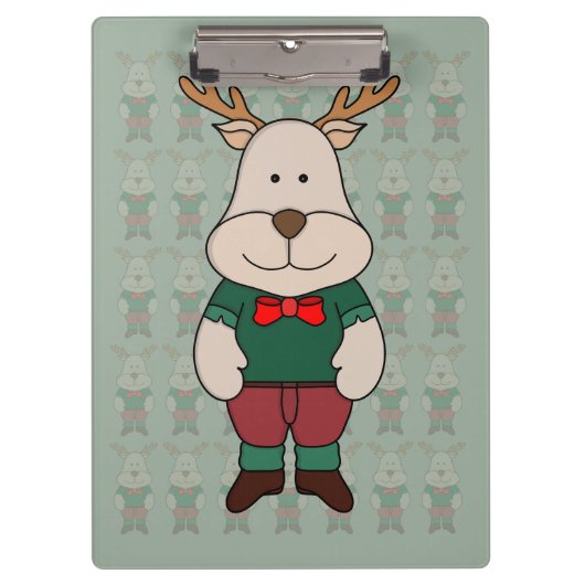 Porte-bloc Un cerf mignon (Devant)