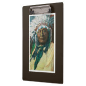 Porte-bloc Un chef indien PortraitColorado d'Arapahoe (Gauche)