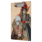 Porte-bloc Un couple en costume de carnaval à Venise (Gauche)