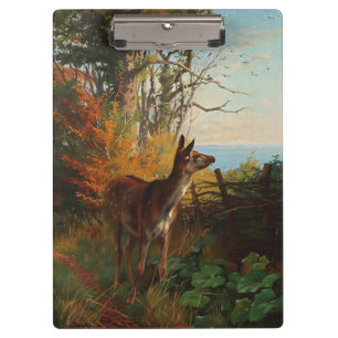 Porte-bloc Un Joli Cerf En Forêt