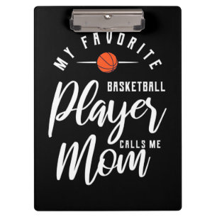 Porte-bloc Un Joueur De Basket M'Appelle Maman