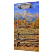 Porte-bloc Un moment au Wyoming en automne (Gauche)