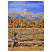 Porte-bloc Un moment au Wyoming en automne (Dos)