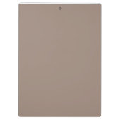 Porte-bloc un mur marron avec une horloge (Dos)