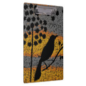 Porte-bloc Un oiseau parmi les plumes (Swatch)