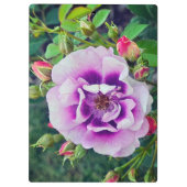 Porte-bloc Un rose violet (Dos)