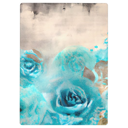 Porte-bloc Un Shabby Bleu Chic Ephemera Design Series 7 (Dos)