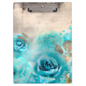 Porte-bloc Un Shabby Bleu Chic Ephemera Design Series 7 (Devant)