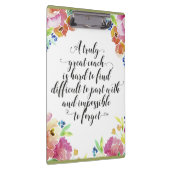 Porte-bloc Un très bon devis d'entraîneur Entraîneur merci ca (Swatch)