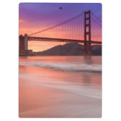 Porte-bloc Une capture de golden gate bridge de San Francisco (Dos)