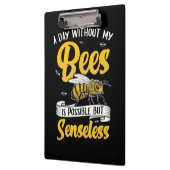 Porte-bloc Une journée sans mes abeilles (Gauche)