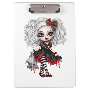 Porte-bloc Une mignonne fille Halloween collection de design
